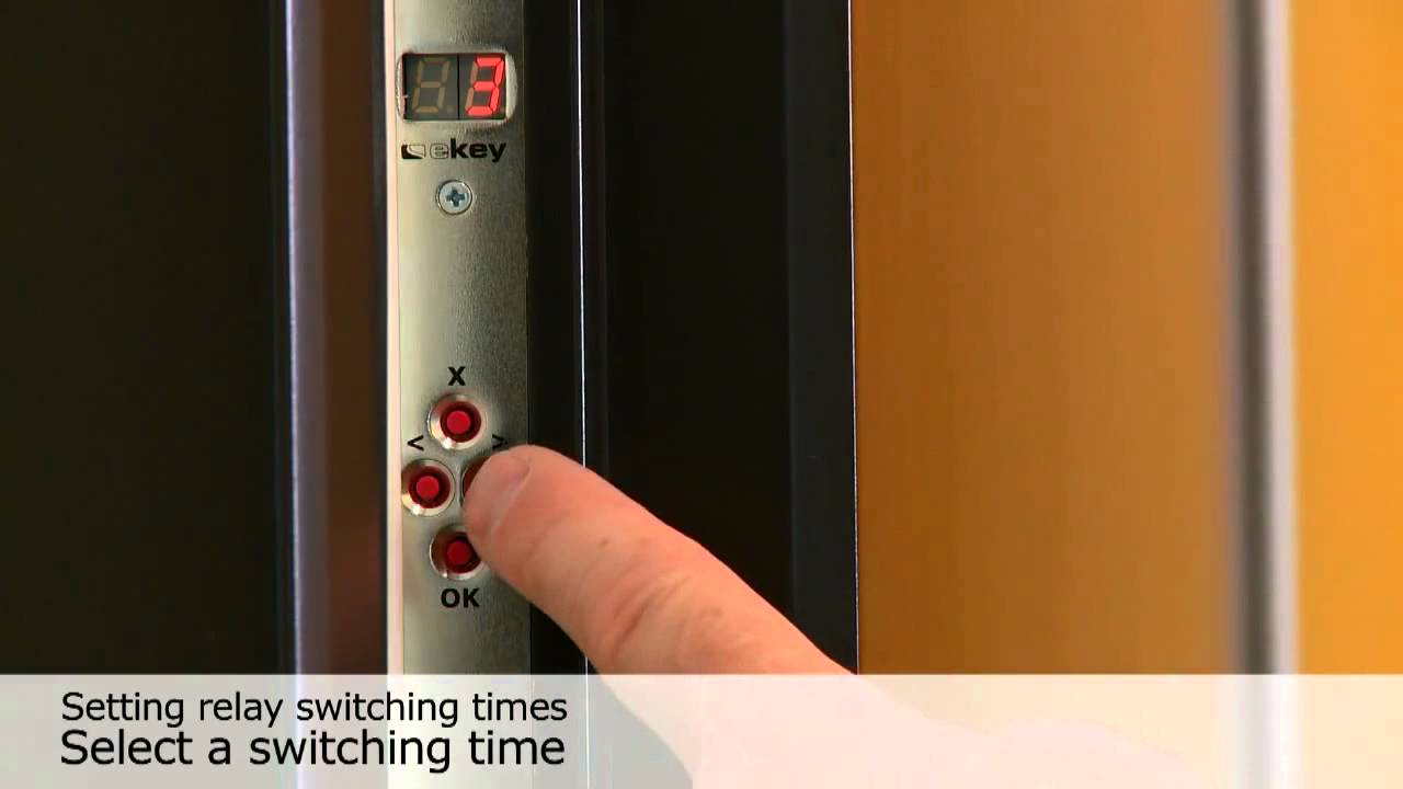 Reynaers Aluminium - Fingerprint scanner - teach in finger prints