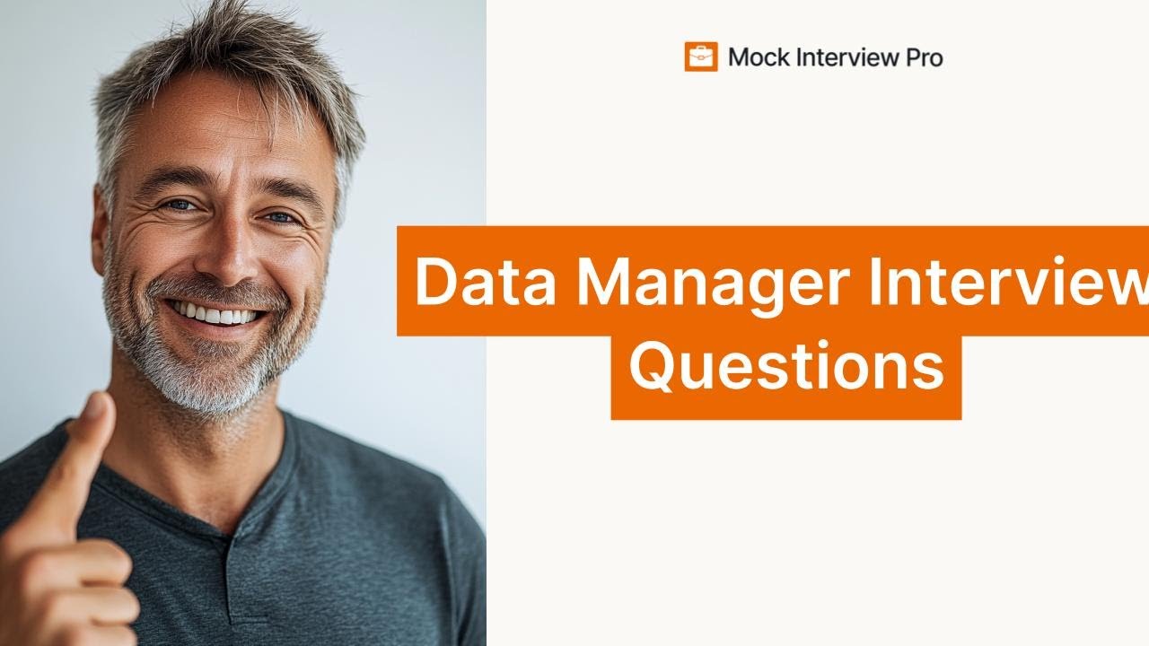 Data Manager Interview Questions and Answers