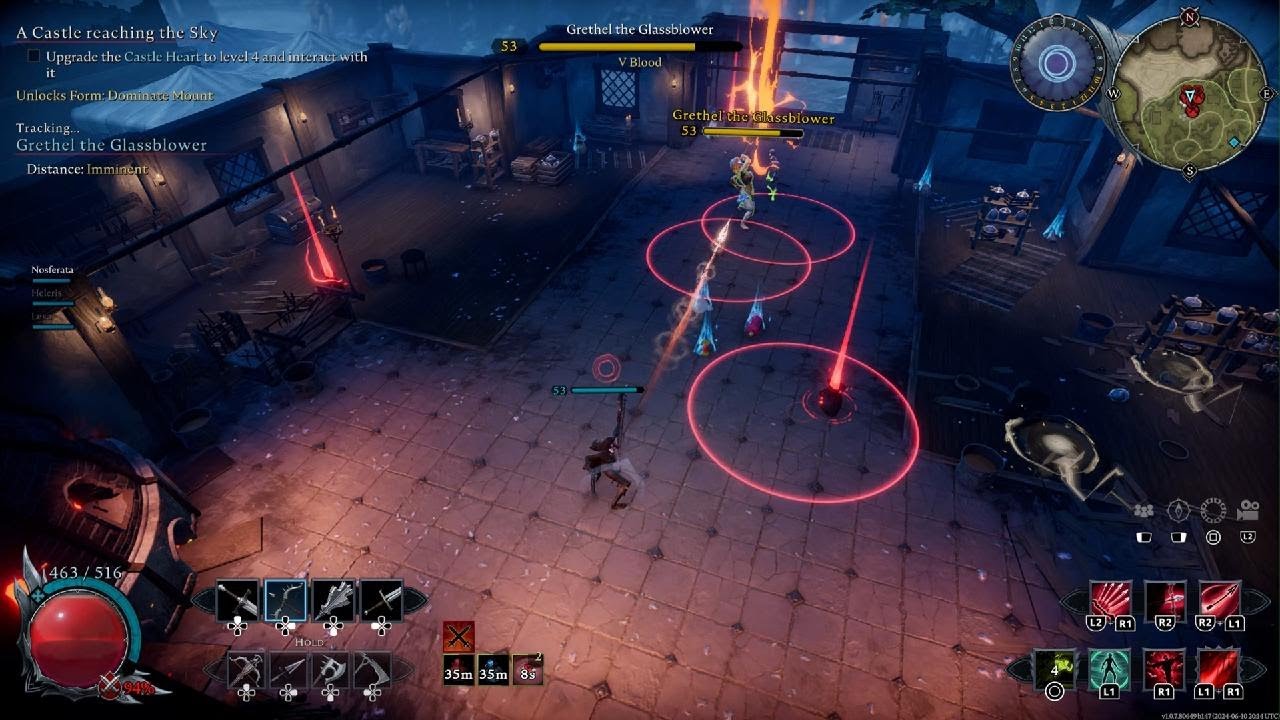 V Rising Grethel the Glassblower Brutal