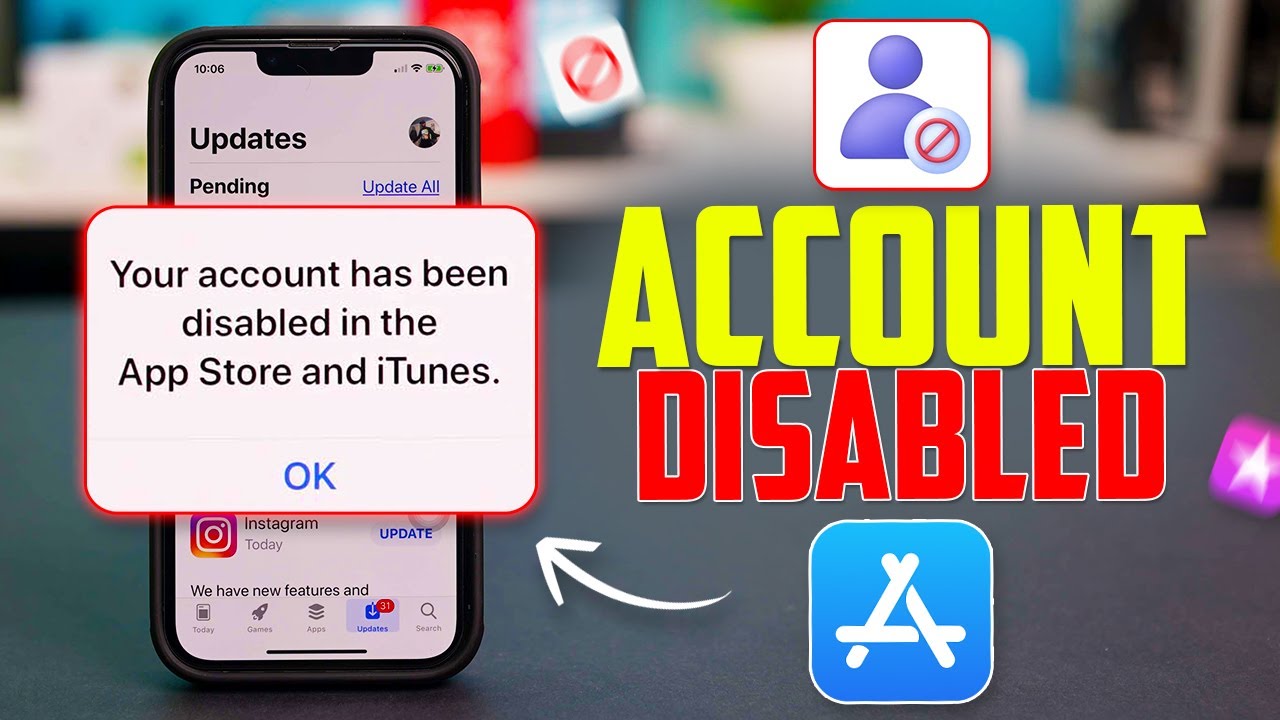Как исправить ошибку &laquo;Ваша учетная запись отключена в App Store&raquo; на iPhone | Решение проблем с уч...