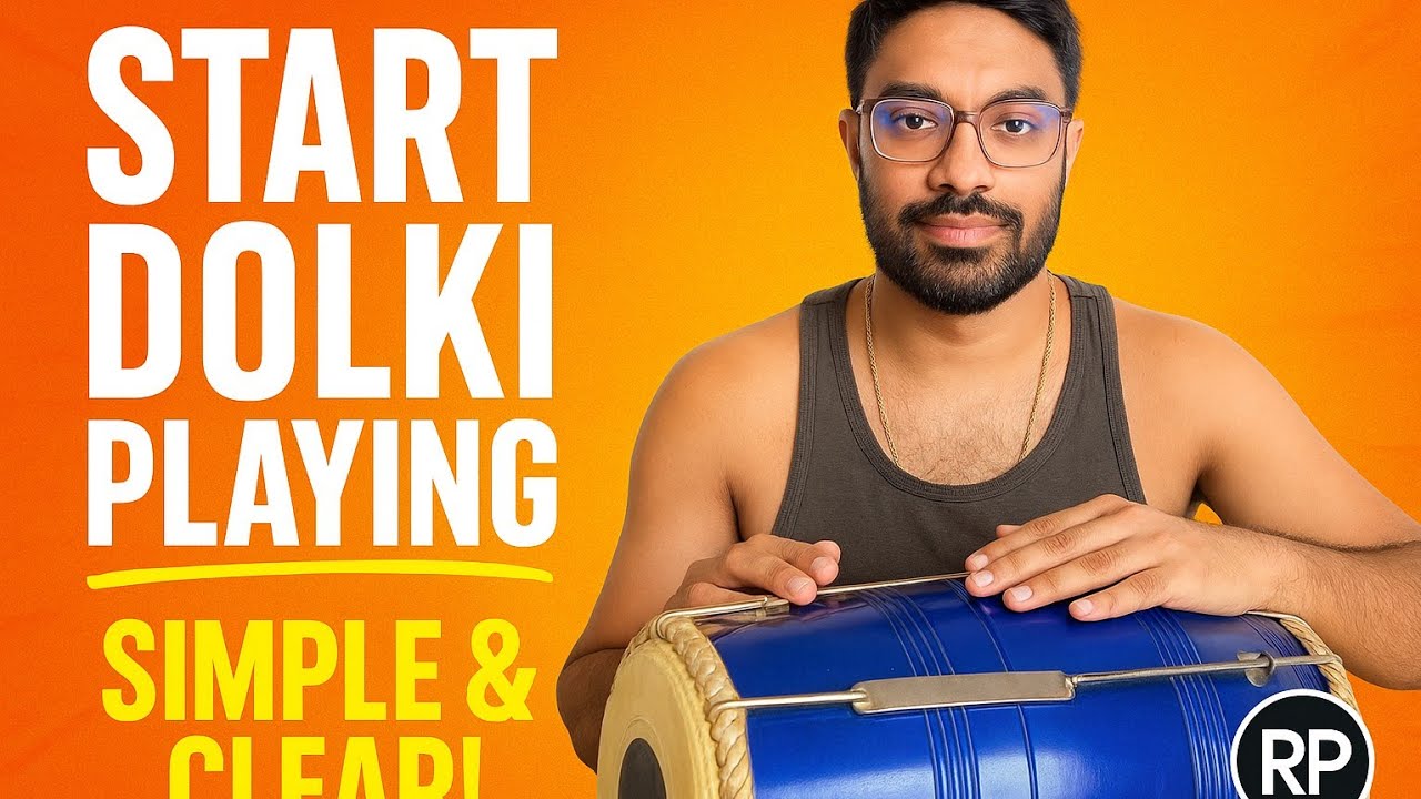 ඩොල්කි වදනය ඕනෙම  කෙනෙක්ට තේරෙන්න සරලව / “Start Playing Dolki – Learn From Zero to Pro | Light Beat”