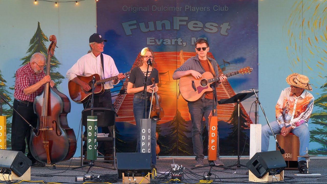 Nicole Tressler and the Silver Strings Bluegrass Band - ODPC Evart Funfest 2025