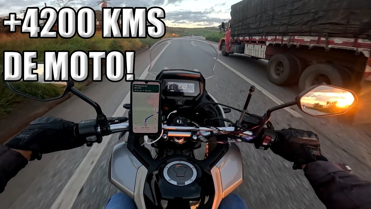 Viagem de moto para o Nordeste #01 - De Belo Horizonte/MG a Vitória da Conquista/BA