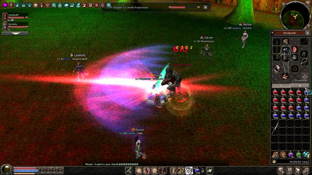 Metin2 pl WestbaM - Umarły Rozpruwacz (Death Ripper) bez broni