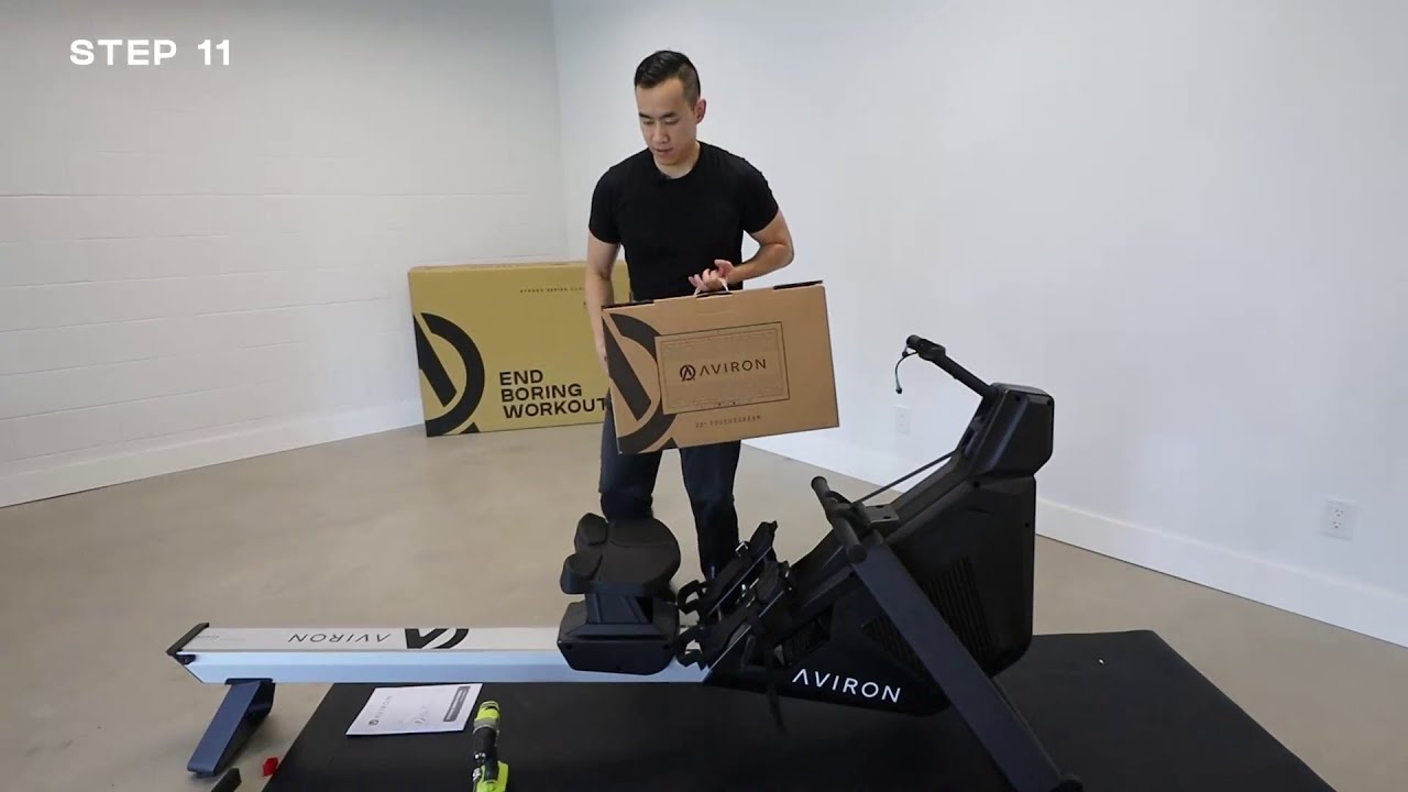 Aviron Strong Series Rower Assembly