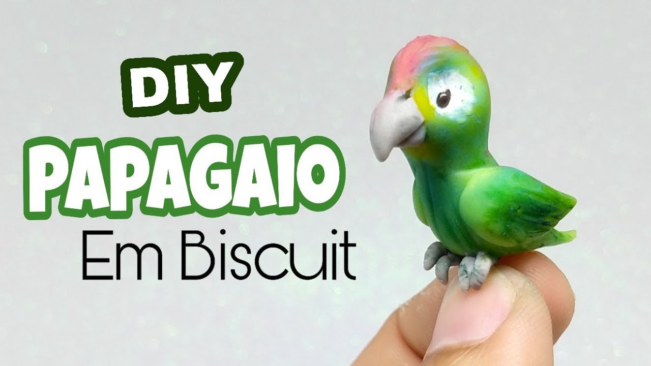 DIY Papagaio em biscuit || Pierre Marinho
