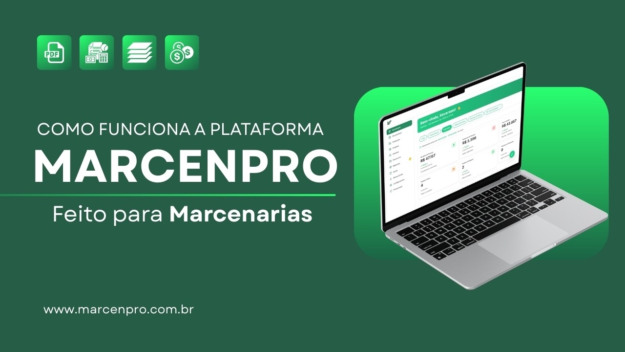 Como Usar a MarcenPRO na Prática | Plataforma Completa para Gestão de Marcenarias