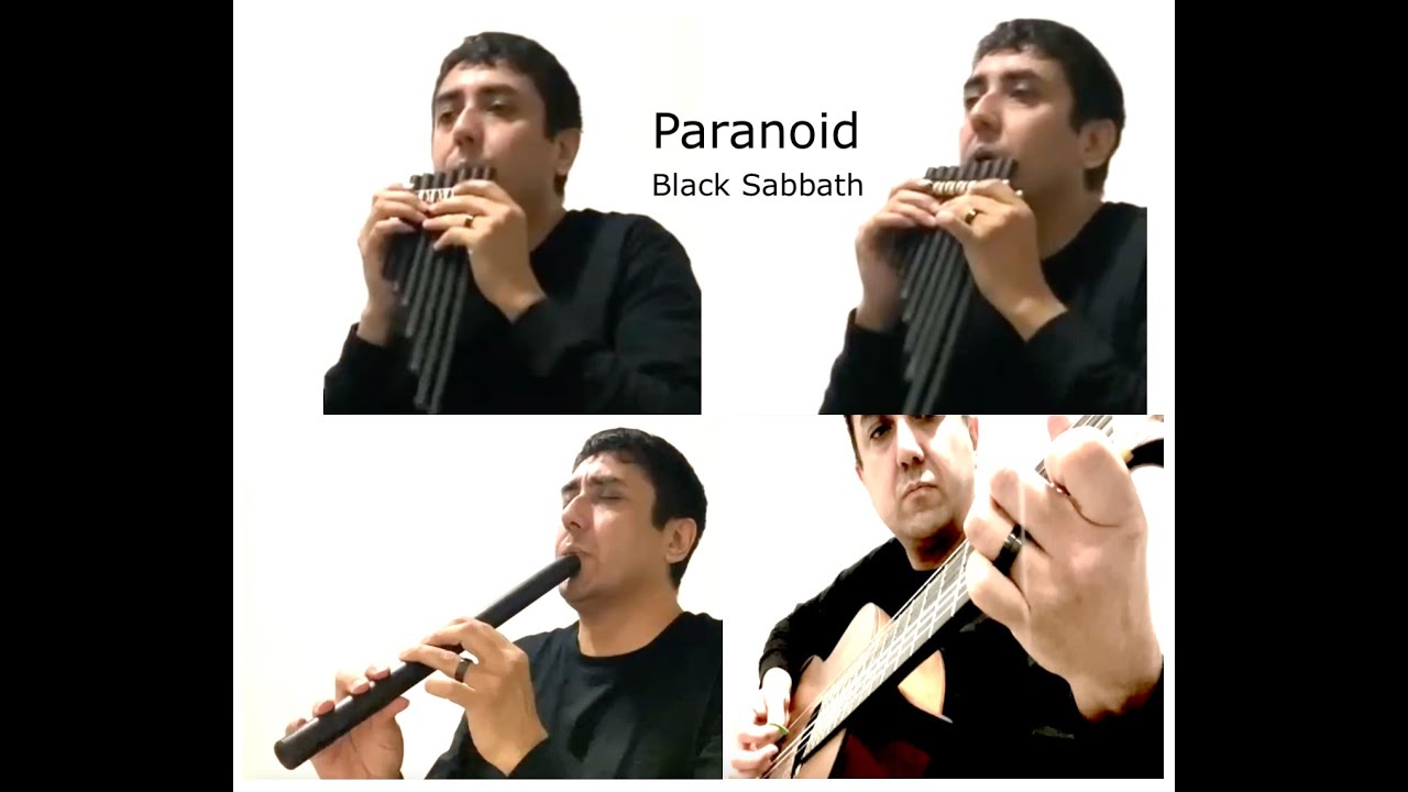Paranoid - Black Sabbath (Panpipes / Quena / Native American Flute Cover)