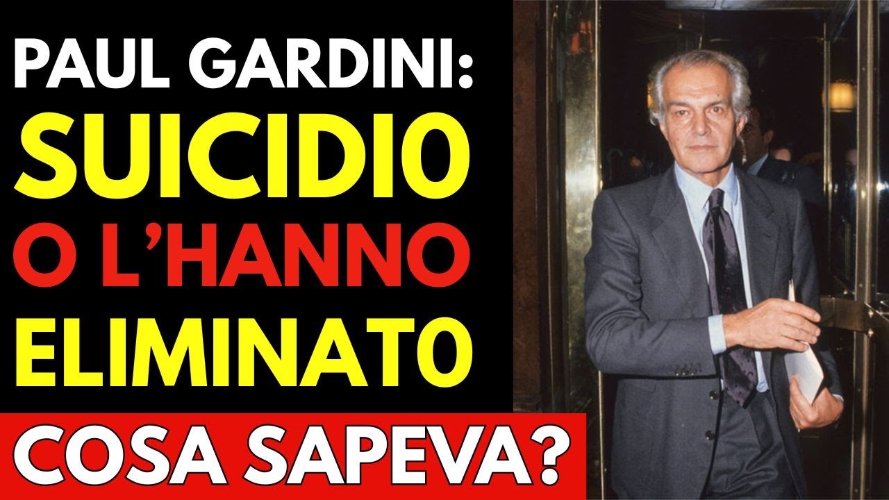 Raul Gardini &mdash; miliardario che si &egrave; sparato nel 1993: suicidio o l&rsquo;hanno eliminato?