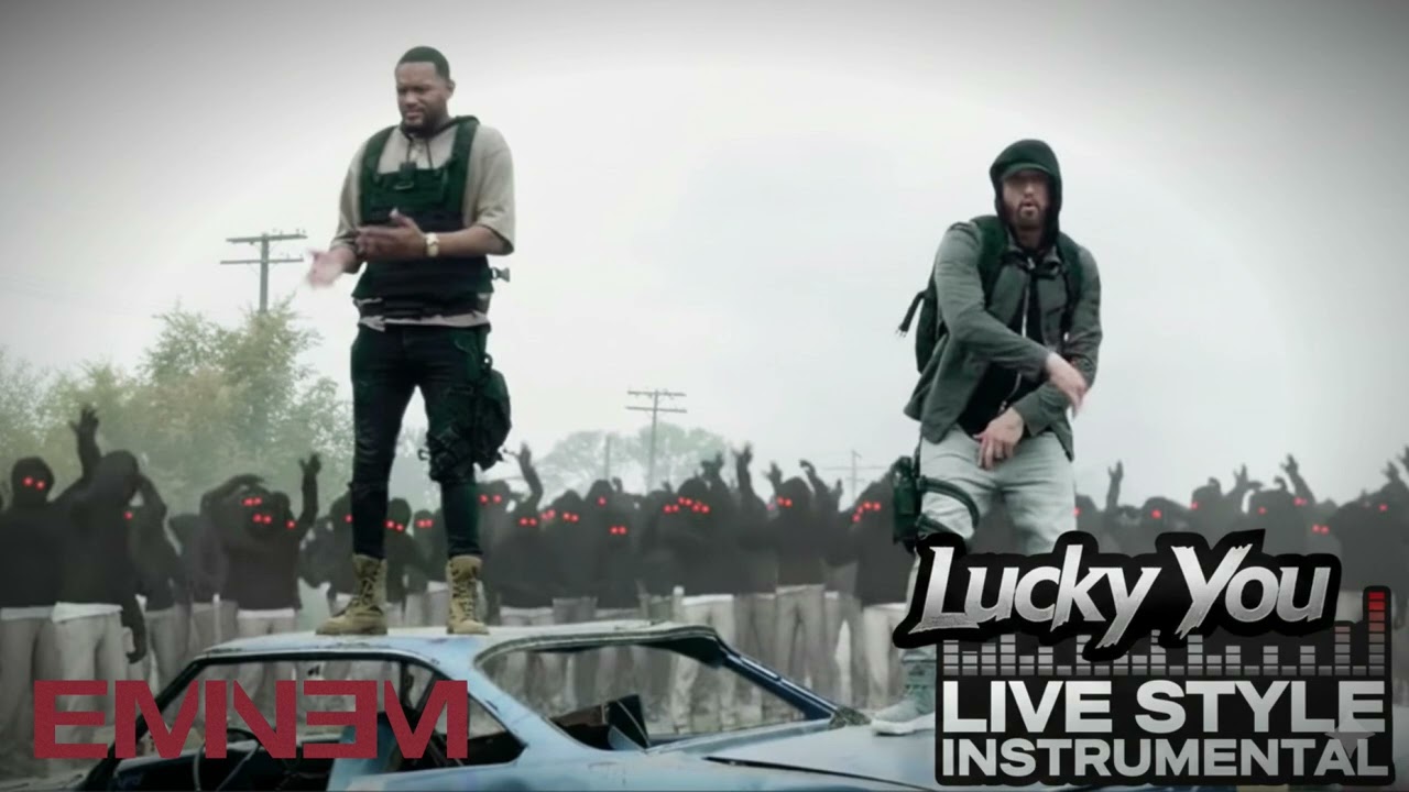 Eminem - Lucky You (Live Style Instrumental)