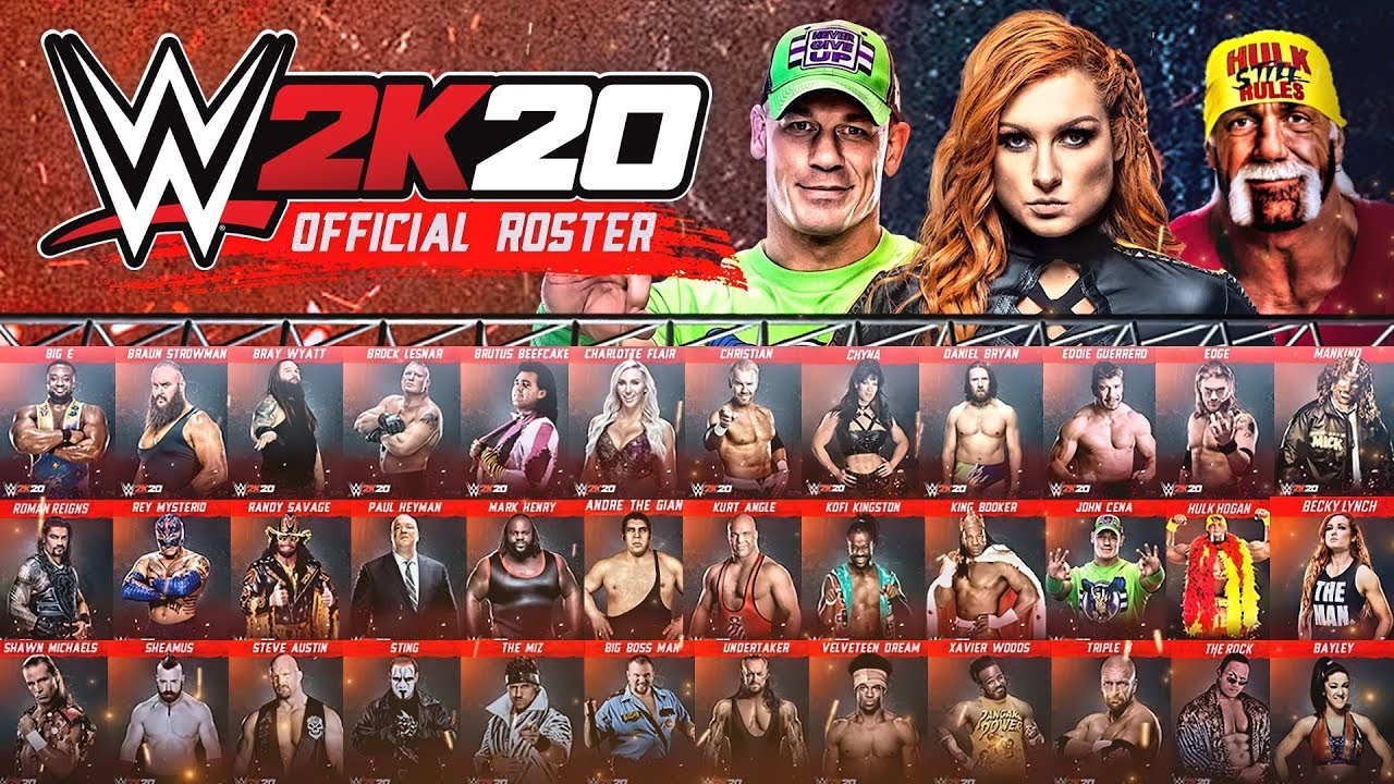 WWE 2K20 Official Roster All Confirmed Superstars So Far! (WWE 2K20 News)