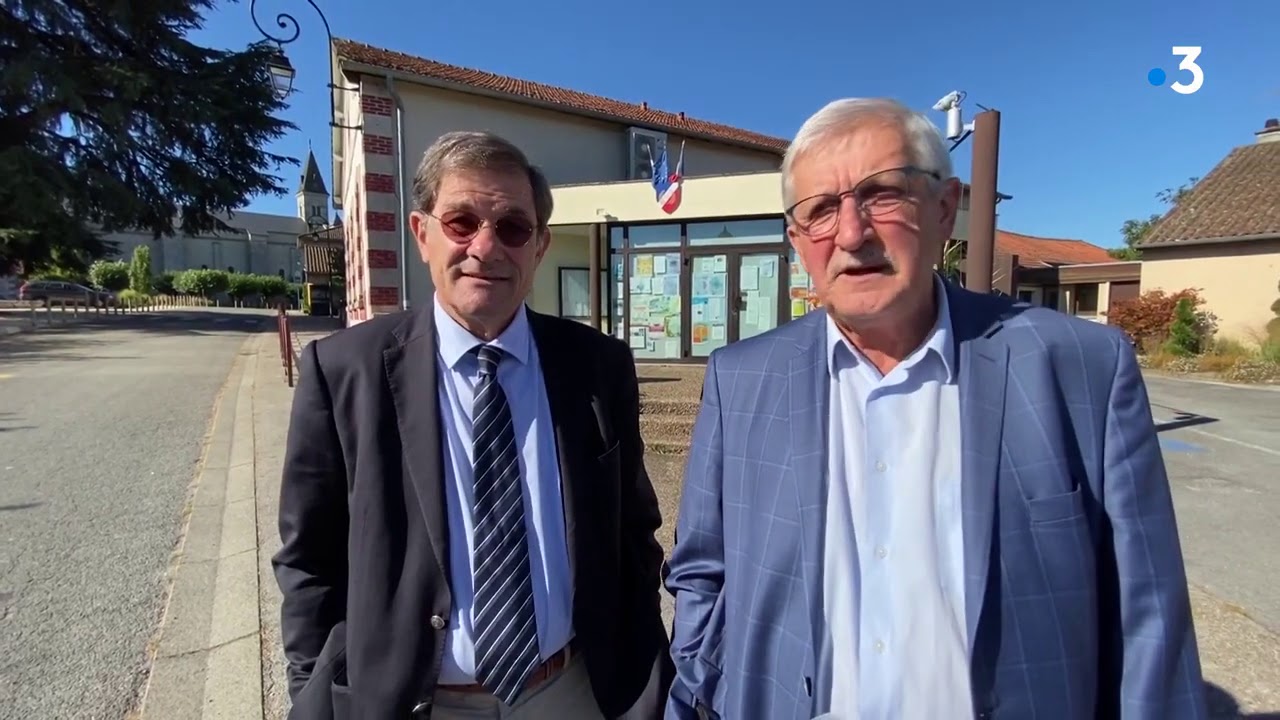 Emile-Roger Lombertie en campagne pour les sénatoriales 2020