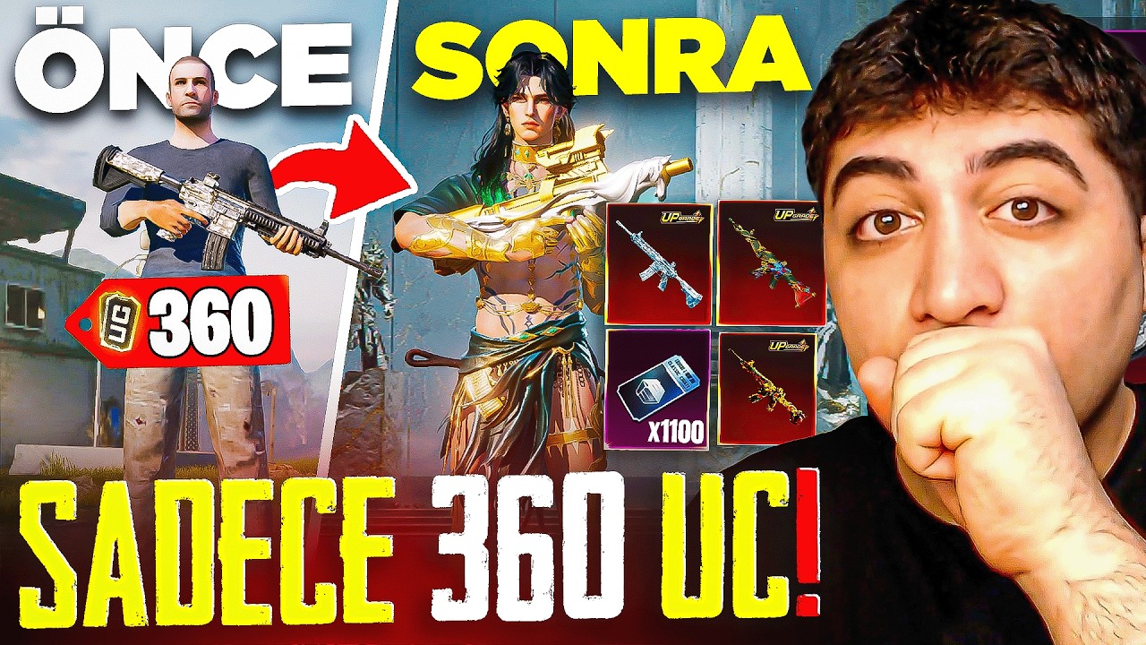 360 UC'YE 3 FARKLI M416 ALDIM! | PUBG Mobile
