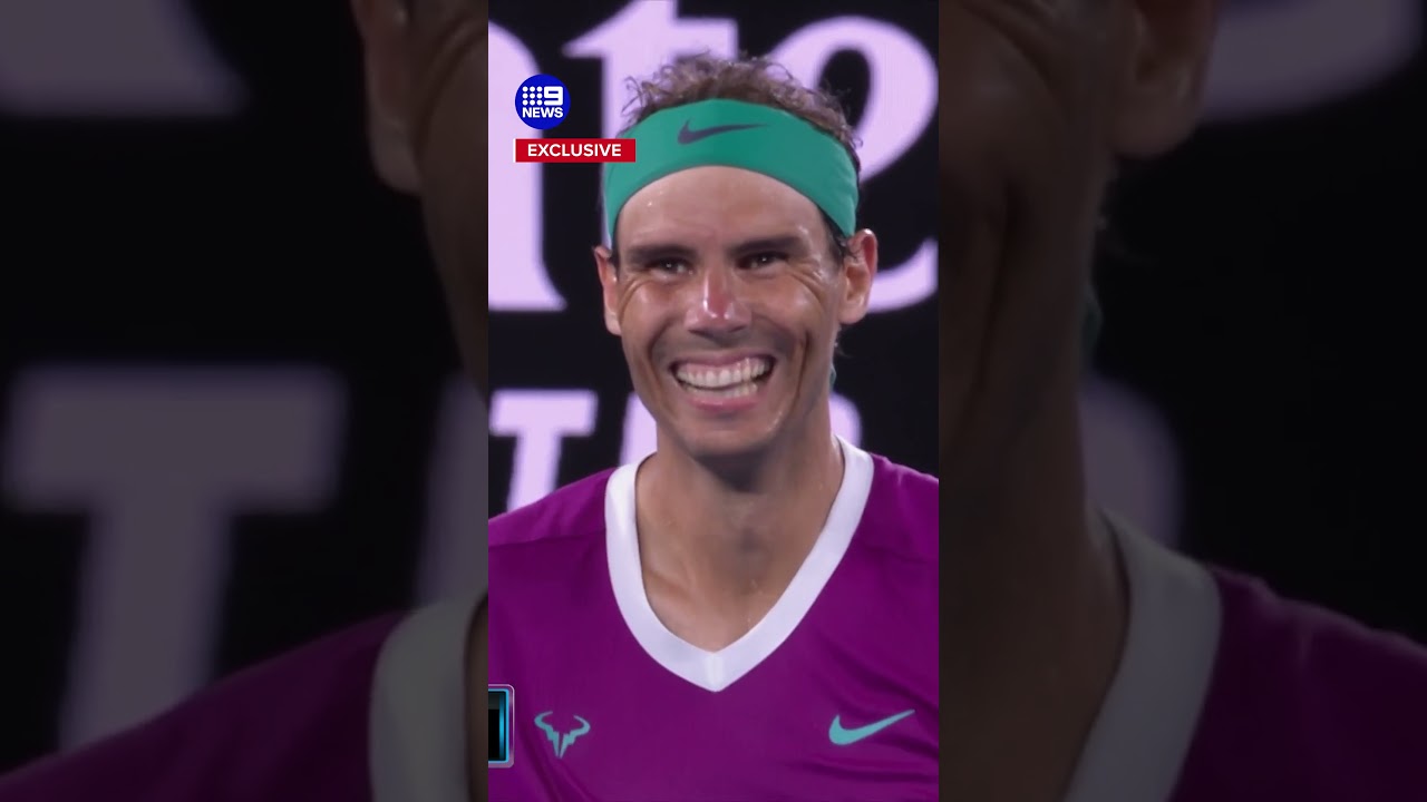 Rafael Nadal returns to Australia for first time since retirement | 9 News Australia