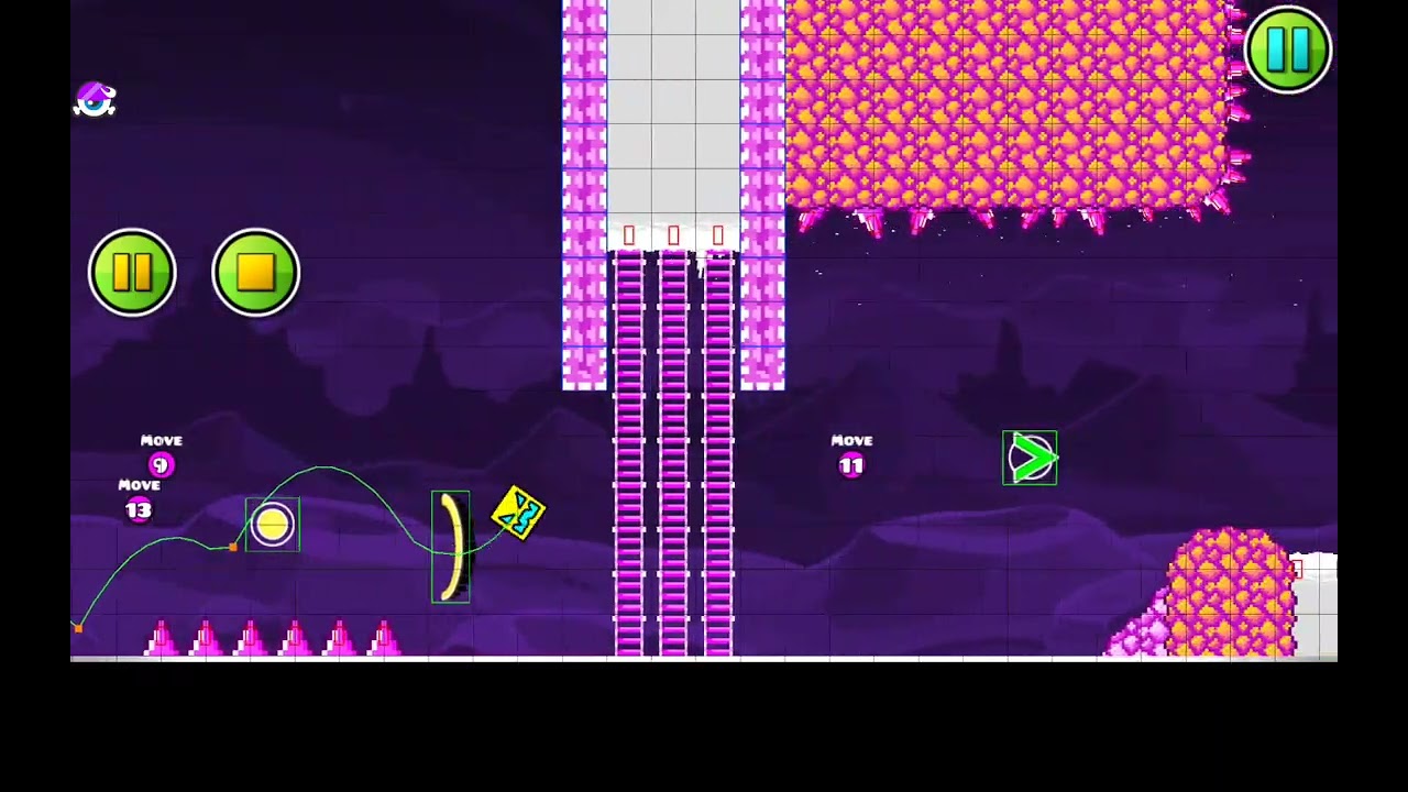 Будую рівень у Geometry dash частина 4