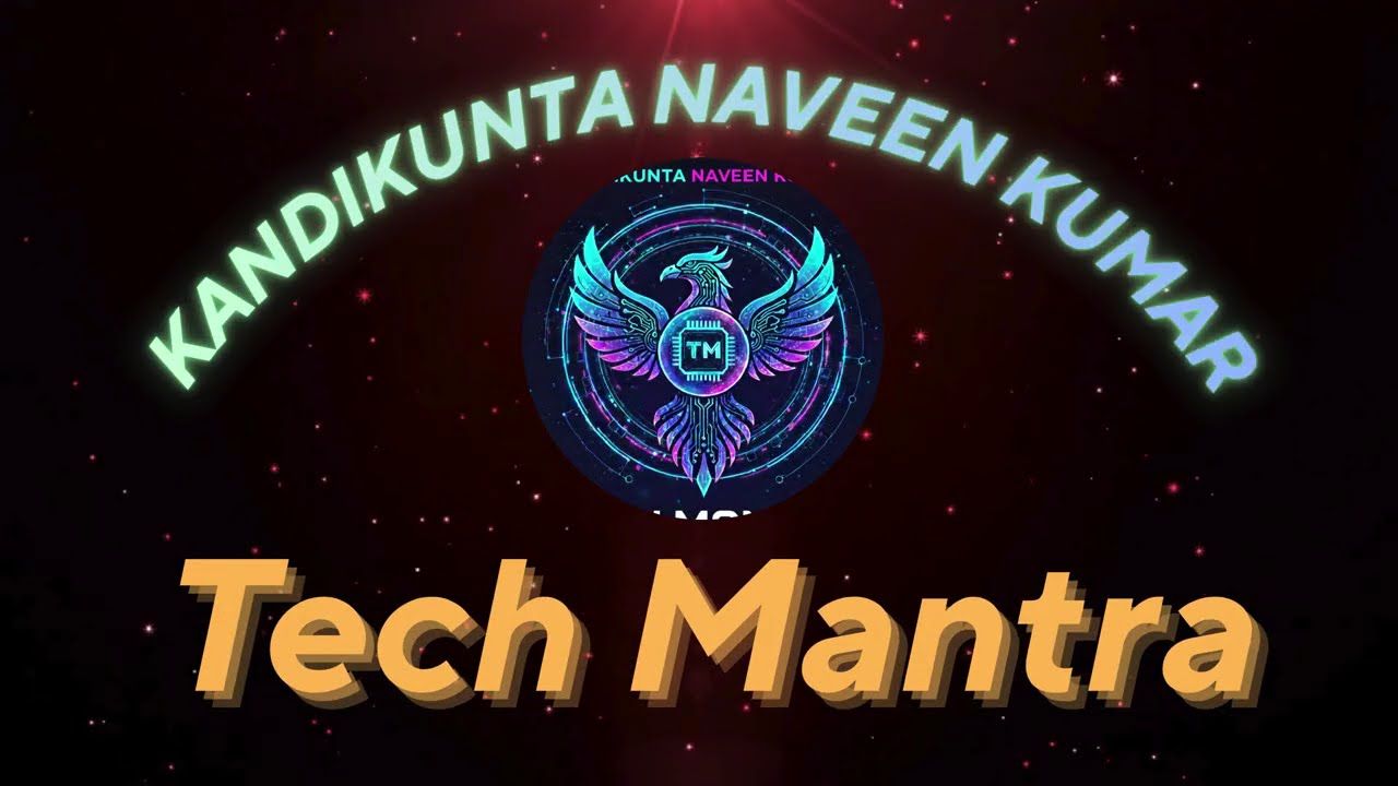 Tech Mantra | Youtube Channel | Like | Share Subscribe ...!!! #tech #intro #new #technology #techno 