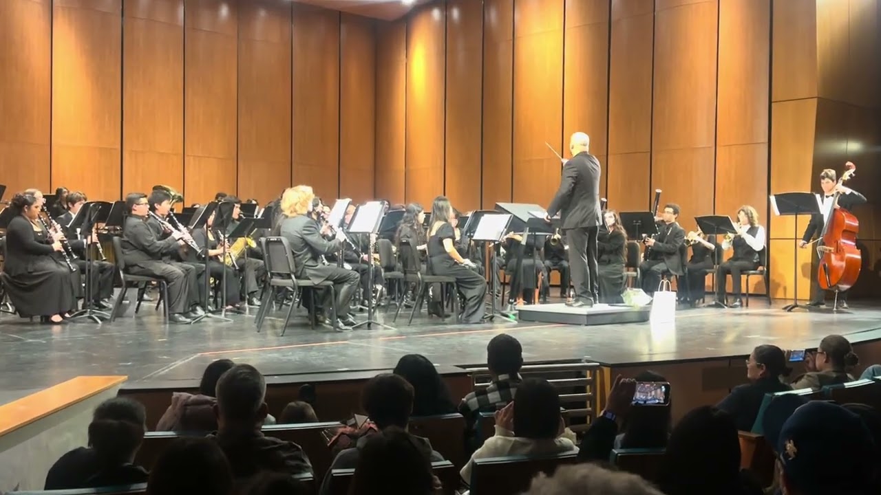SUHSD Wind Ensemble High School Honor Band Performance at SW College 2026 : Stride