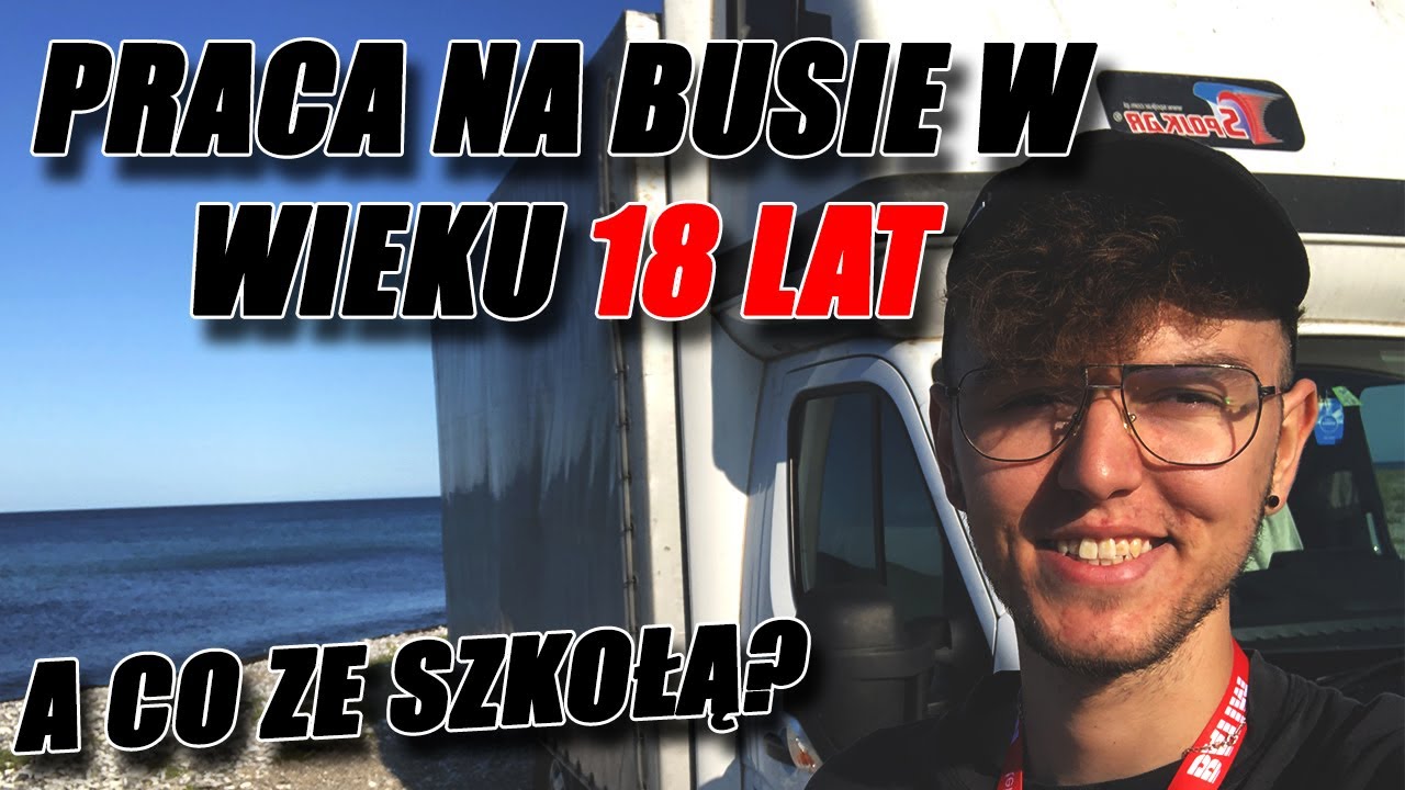 MŁODZIAK W TRASIE! #1| M&Oacute;J PIERWSZY WYJAZD NA BUSIE!🚗🔥