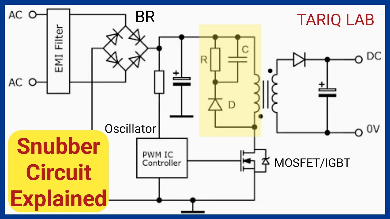 What is a Snubber Circuit | RCD Snubber