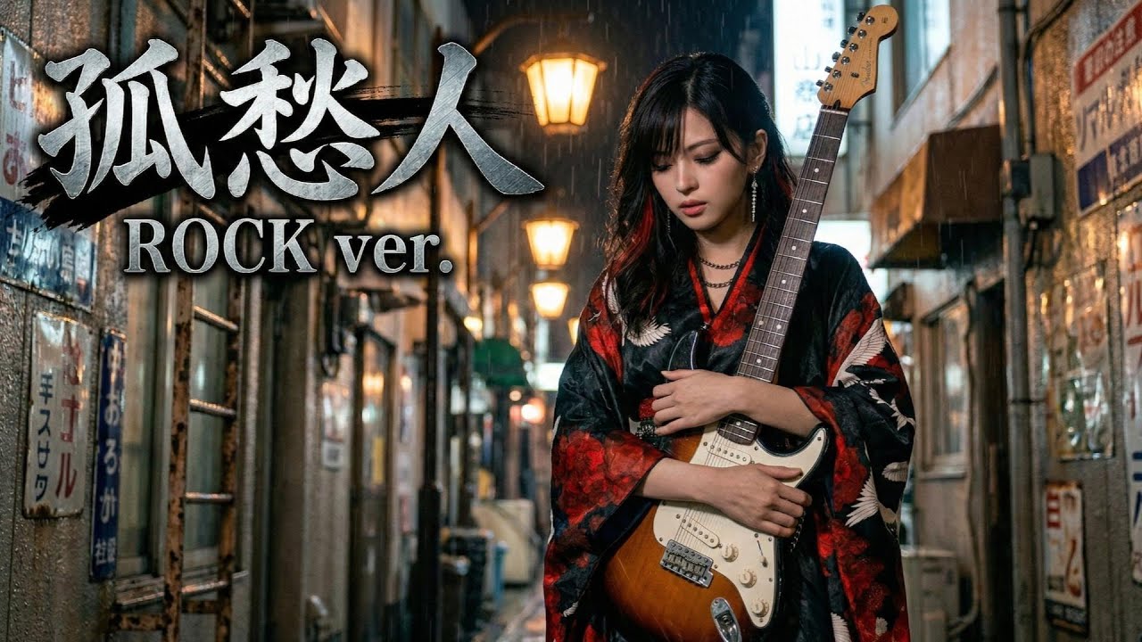 孤愁人（森昌子）｜昭和の名曲をロックアレンジで再解釈
