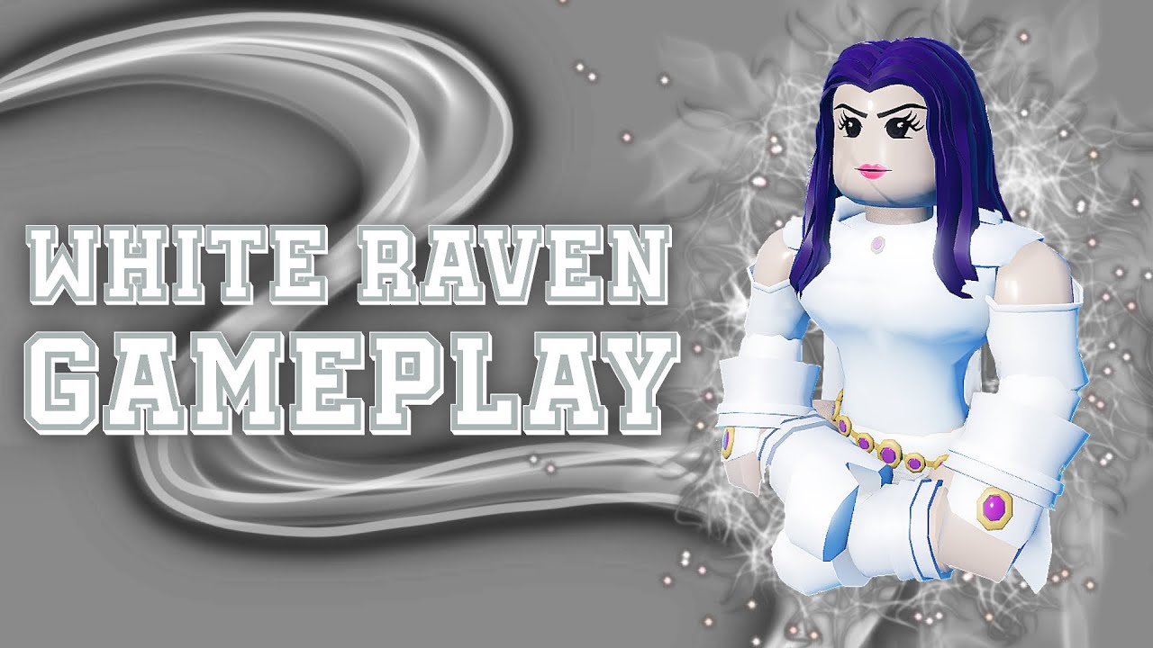 WHITE RAVEN GAMEPLAY | HEROES ONLINE WORLD ROBLOX