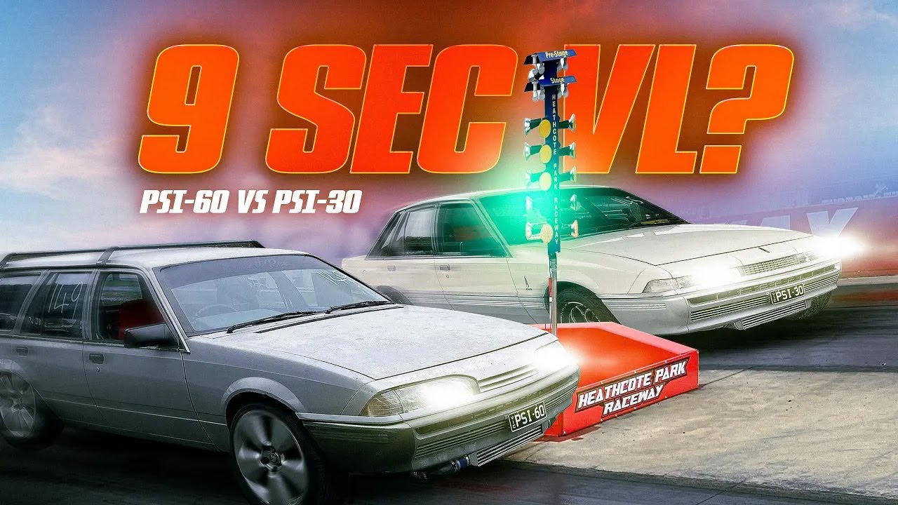 Can we get a 9 Second Pass??  PSI.30 vs. PSI.60 VL Turbo Drag Battle