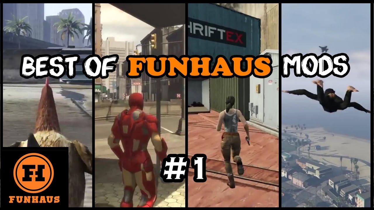 Best of Funhaus GTA Mod Gameplay | Part 1