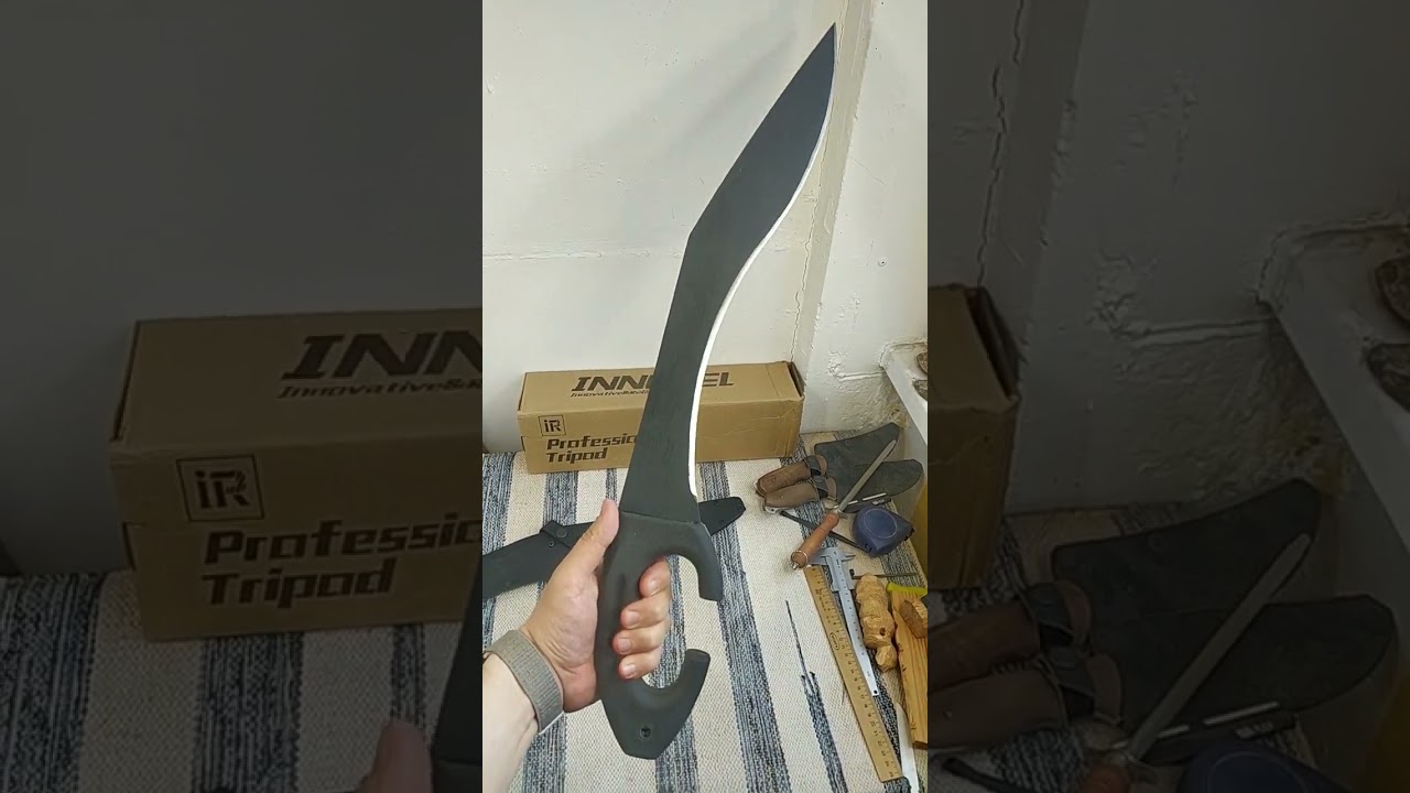 Нож Kopis Machete от Cold Steel. Античный Меч Однако:) Умеет Могёт Cold Steel :) Ужос!