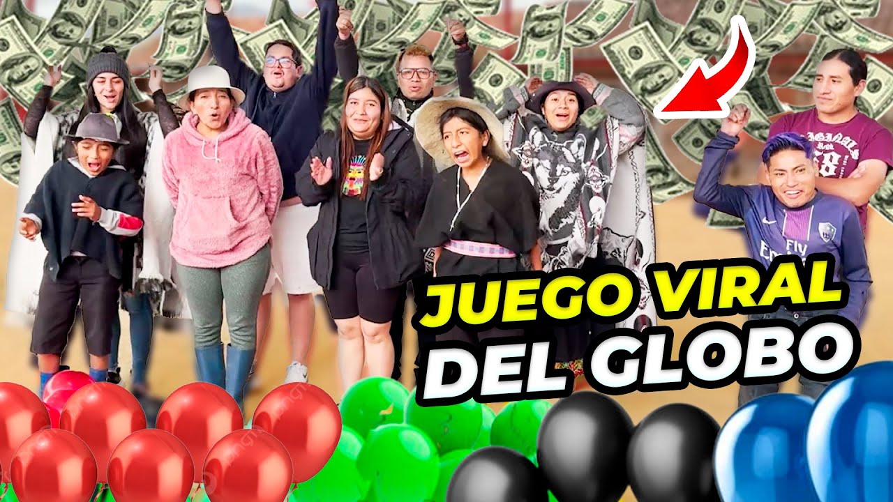 El juego mas divertido del mundo del globo y esto paso