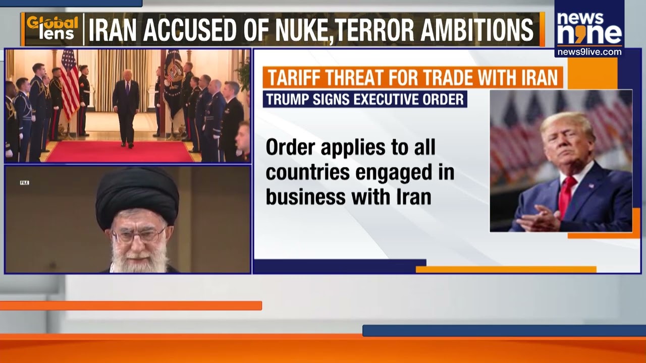 Trump Threatens 25% Tariffs on Countries Trading with Iran | US Security Alert Issued