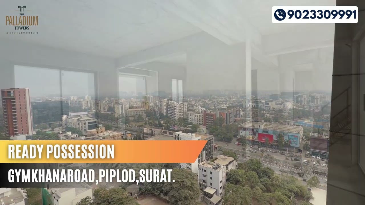 The Palladium Tower | Ultra Luxury 4 & 4.5 BHK + Penthouse | Gymkhana Road, Surat