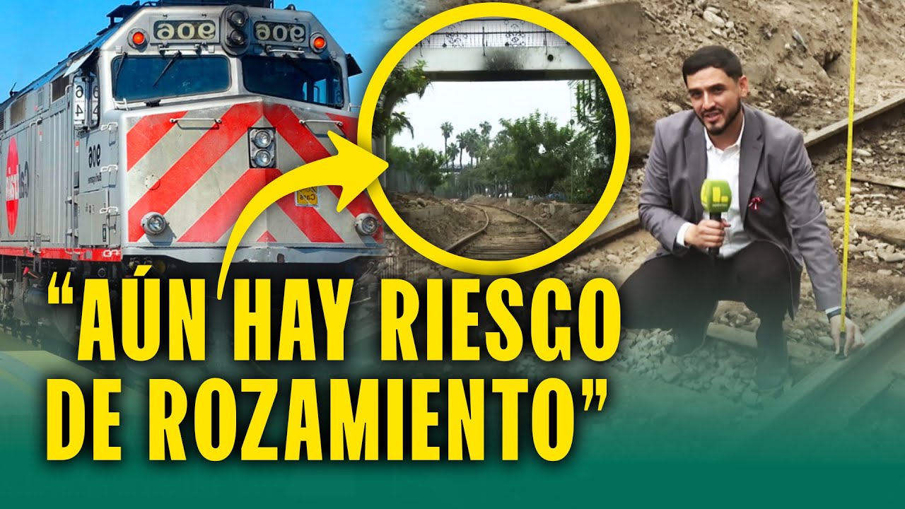 ¿Los vagones de 2 pisos podrán pasar? Esta es la real altura de puentes que cruzará trenes donados