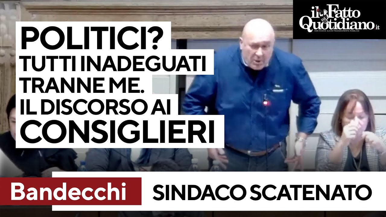 Bandecchi scatenato: 