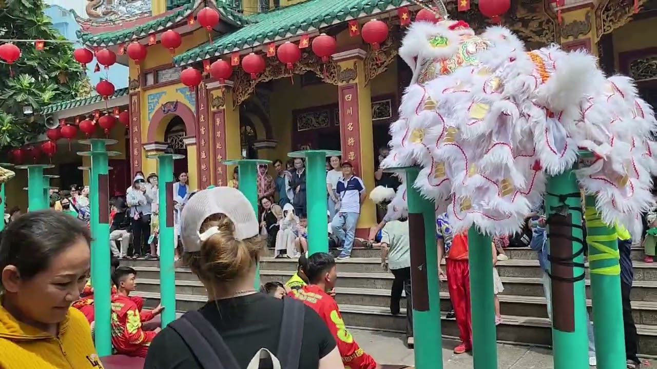 Lễ Hội Chùa Ông Bình Dương Múa Lân Sư Đoàn Phước Kiến - Tấn Lộc Năm 2026  (p1)