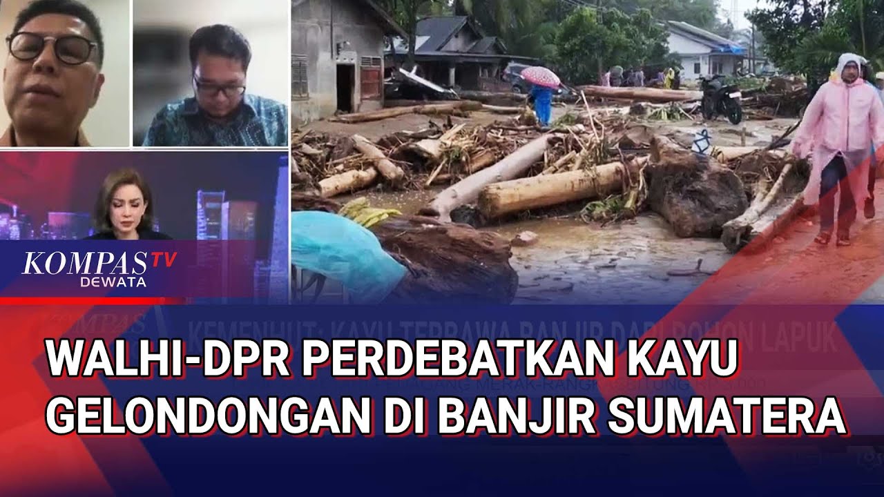 [FULL] Walhi & Anggota DPR soal Kayu Gelondongan yang Terbawa Banjir di Sumatera