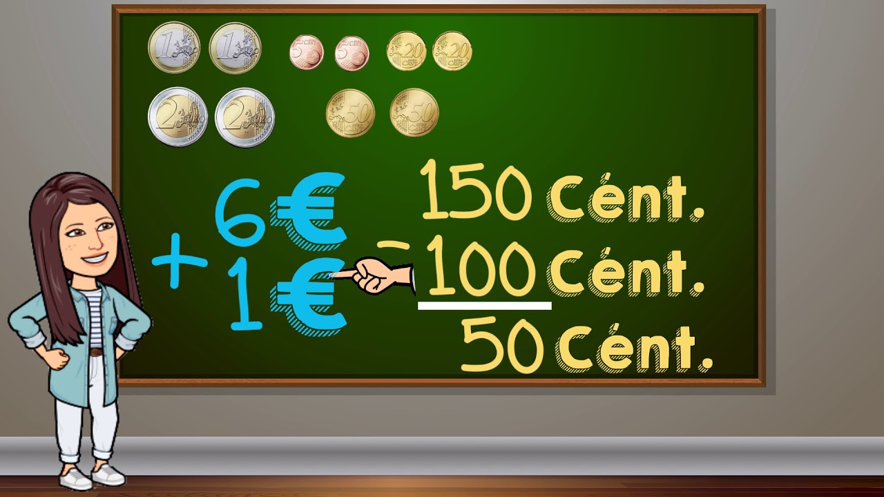 El Euro: las monedas y billetes.