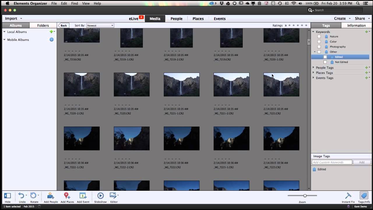 Create a Basic Workflow with Photoshop Elements 11 Organizer