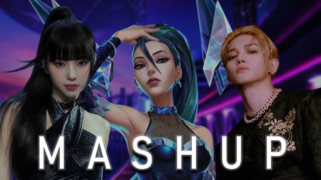K/DA x MAVE  x SUPERM - Drum Go Dum /Pandora /Tiger Inside MASHUP