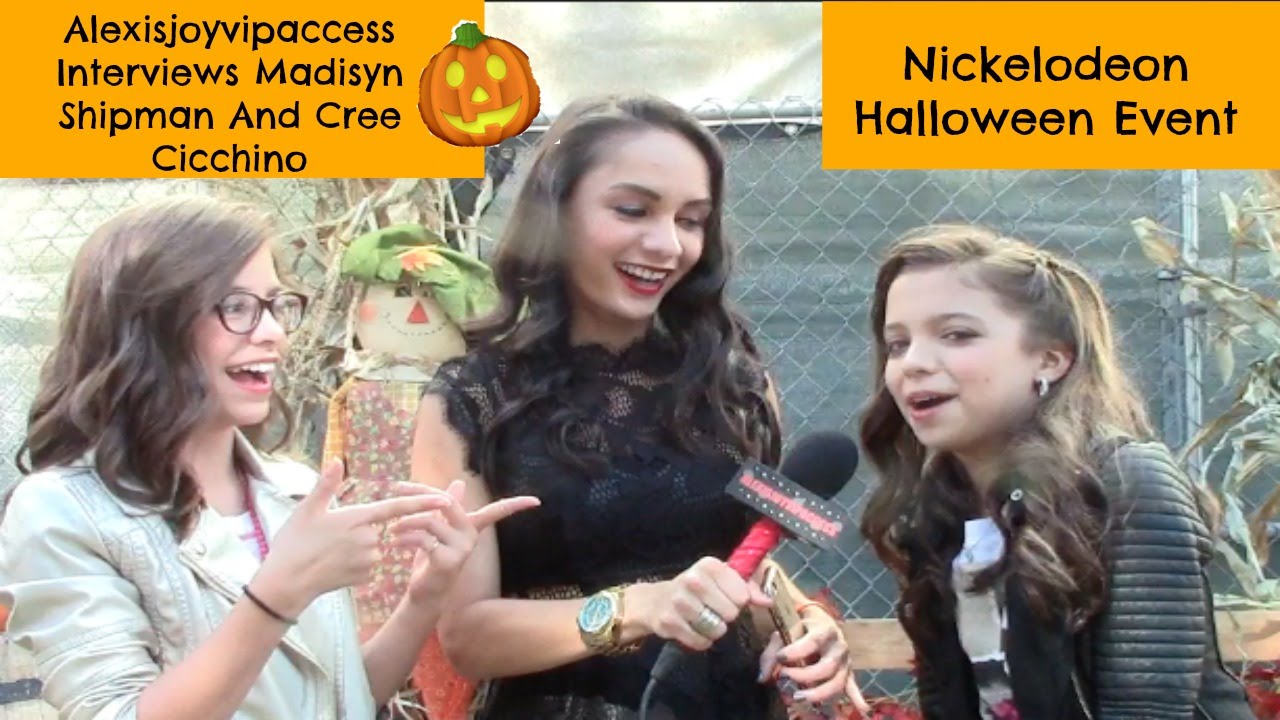 Game Shakers' Madisyn Shipman And Cree Cicchino Interview - Nickelodeon Halloween Event