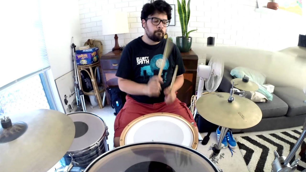 Vintage Premier Drum Kit demo