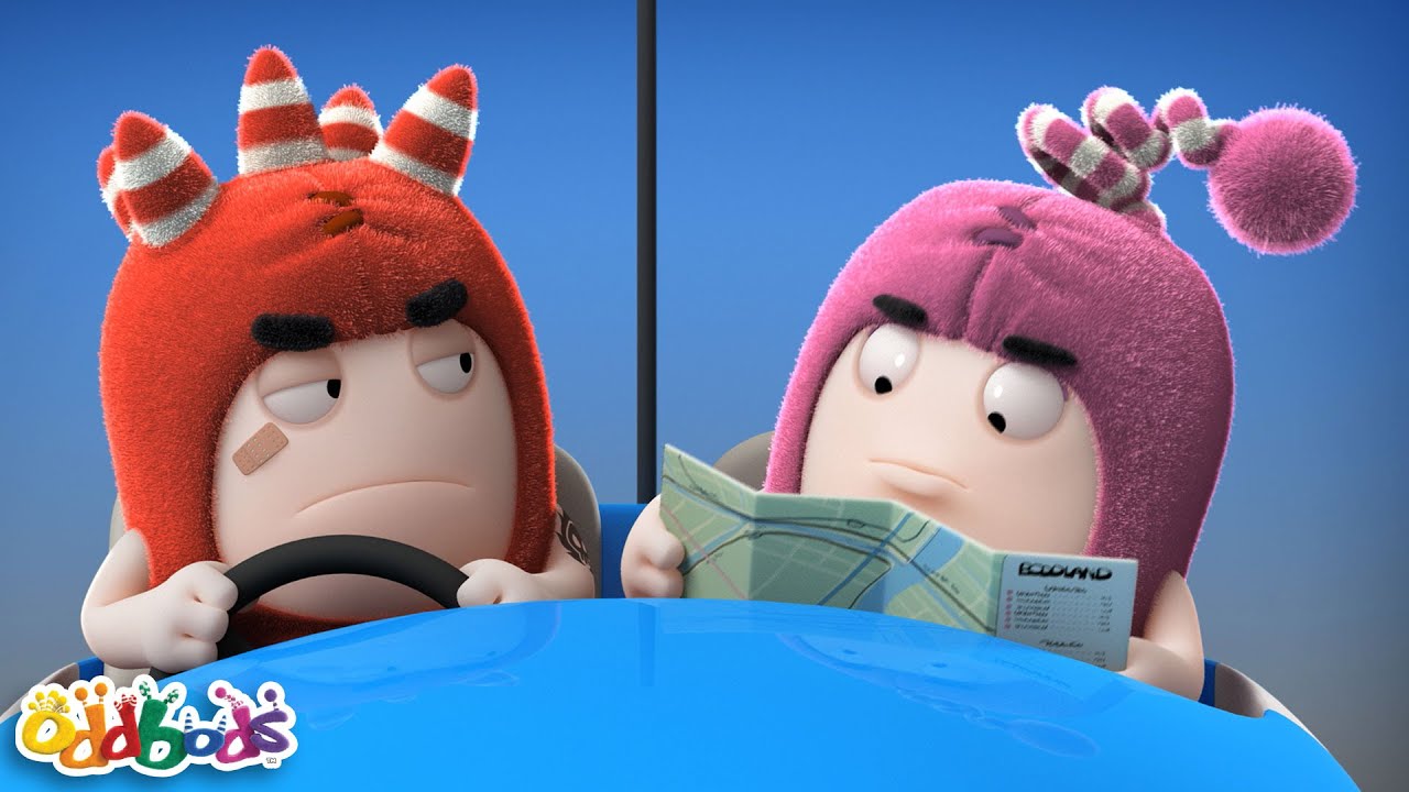 Oddbods Están Tratando de Navegar | Caricaturas | Videos Graciosos Para Niños | Oddbods