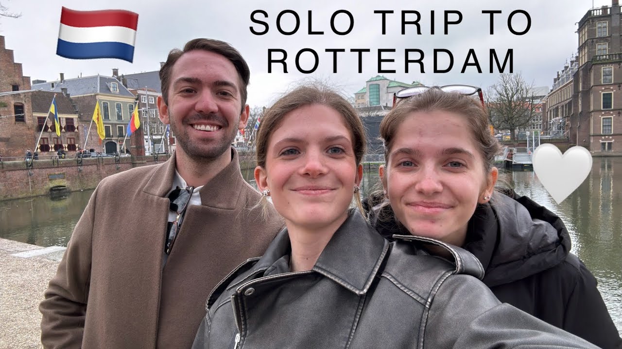 SOLO TRIP TO ROTTERDAM TO SEE MY COUSINS 🇳🇱🚄🤍