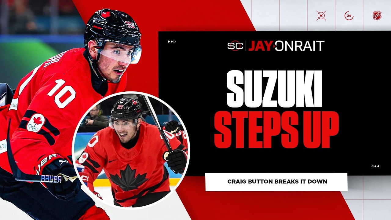 Nick Suzuki silences doubters with massive game-tying goal vs. Czechia