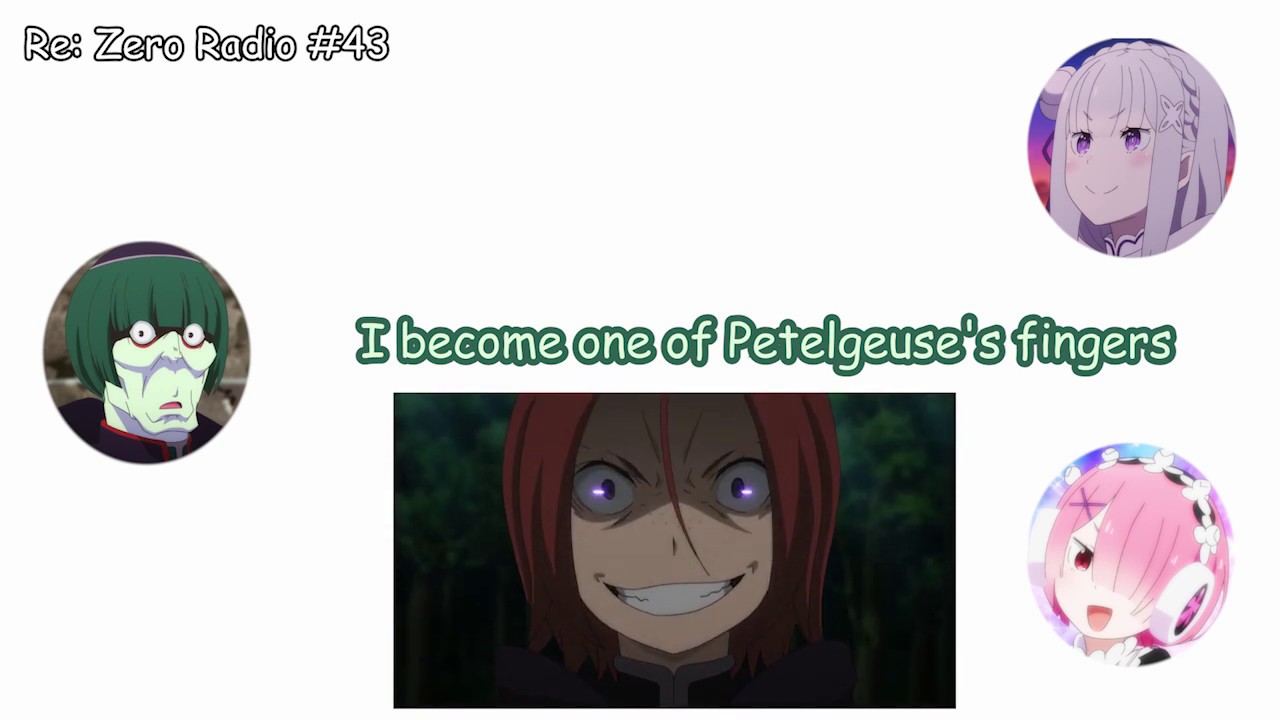 How can you date Matsuoka?..........I mean Petelgeuse [Re:Zero Radio] (Eng Sub)