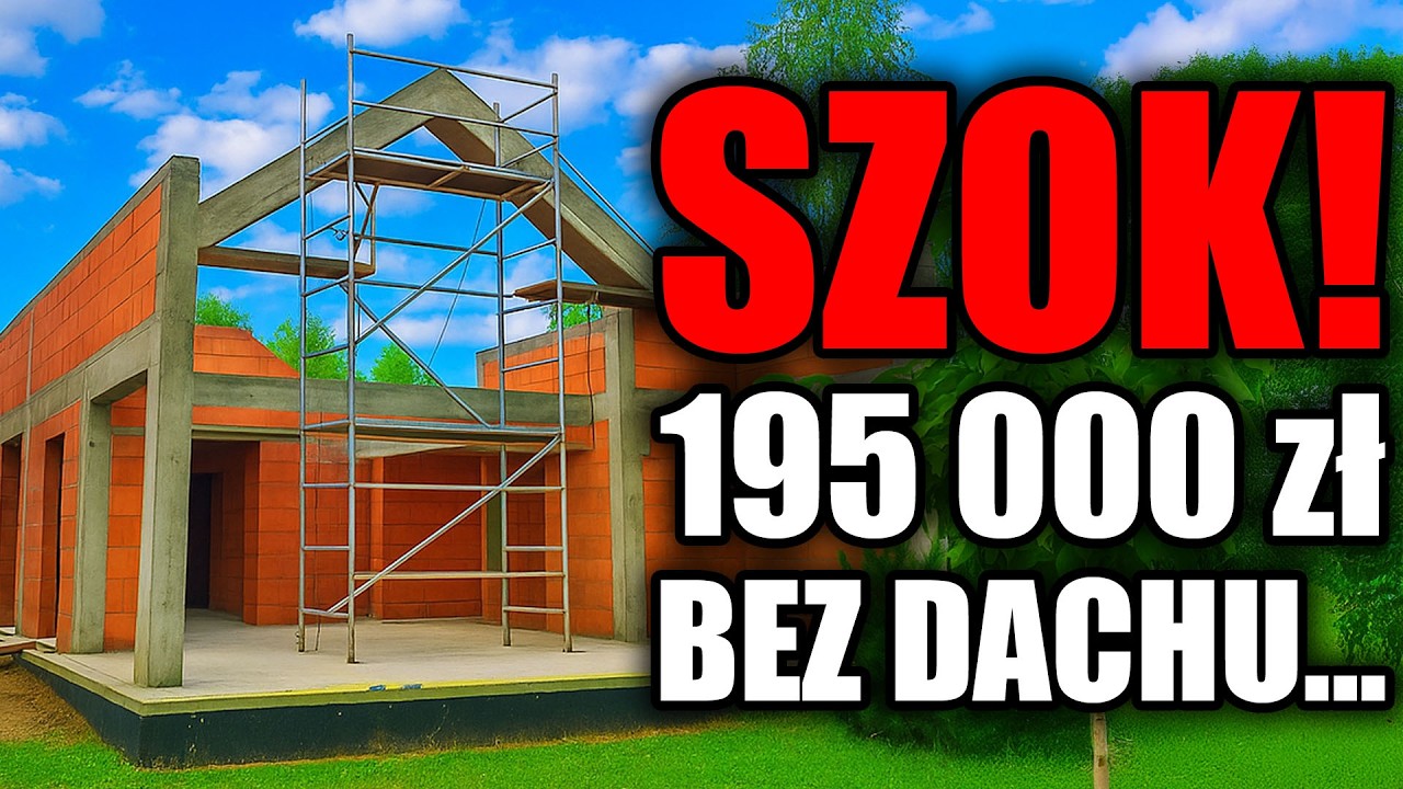 Prawdzie KOSZTY budowy domu w 2025/26 (SSO bez dachu)