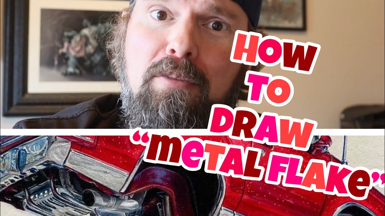 How to Draw Metalflake