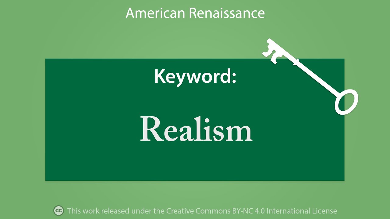 Keyword: Realism