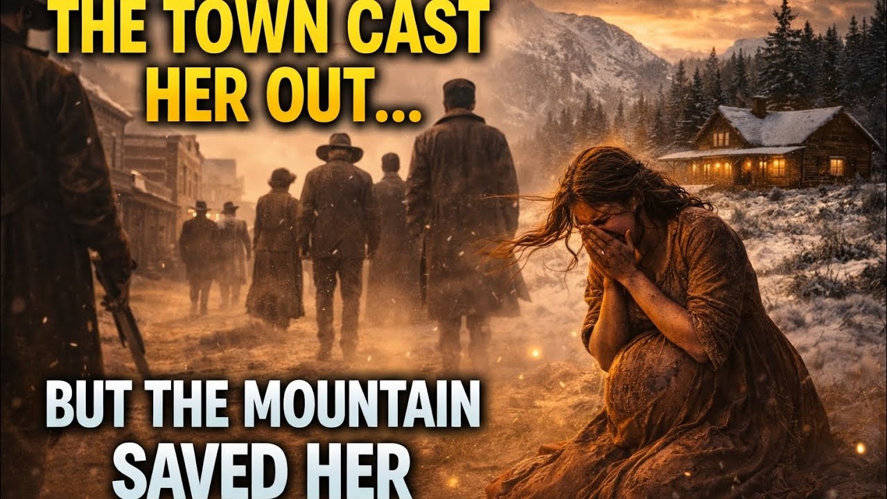 👉The Town Cast Her Out While Pregnant… But the Mountain Man Who Found Her Changed Everything.
