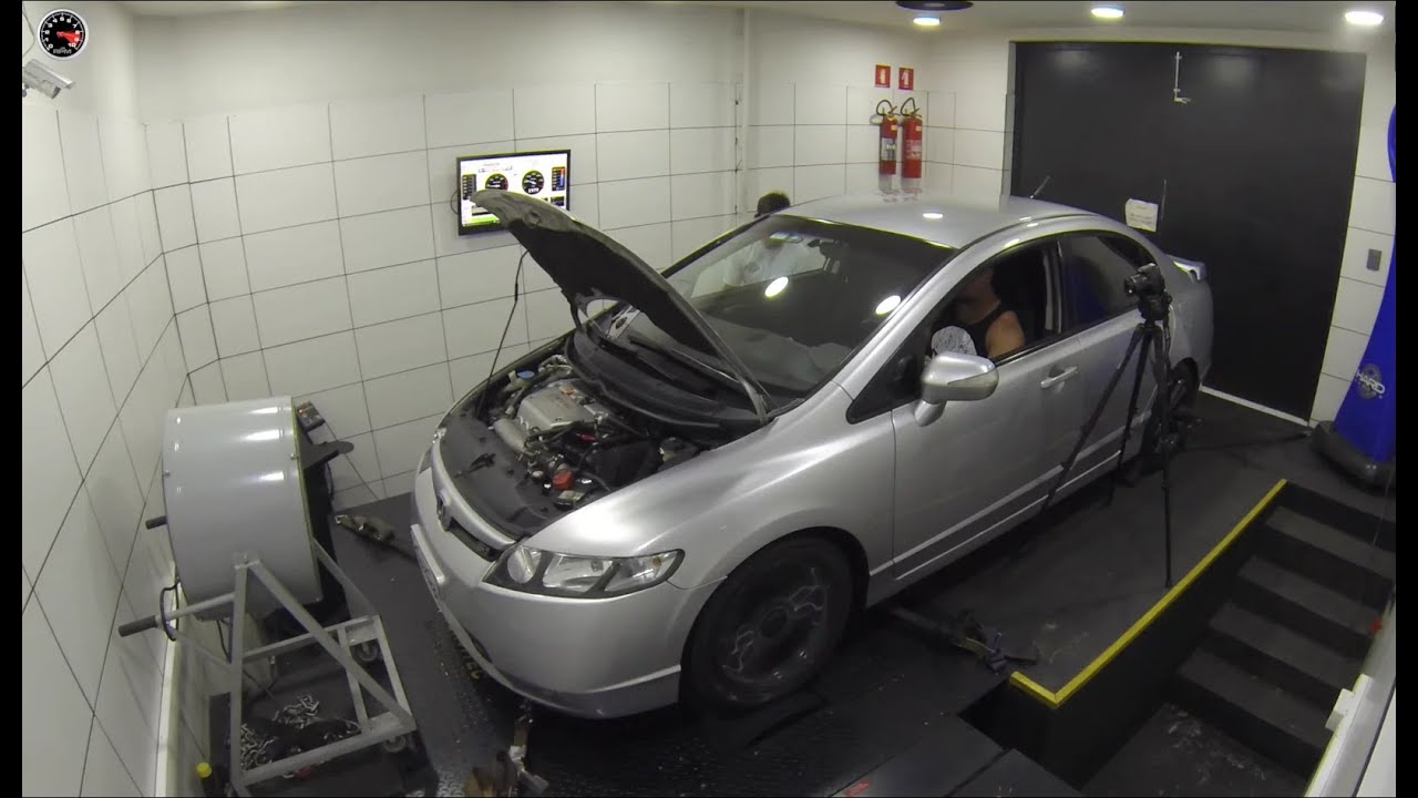Honda Civic Si turbinado no dinamômetro [Ranking Preparados FULLPOWER]