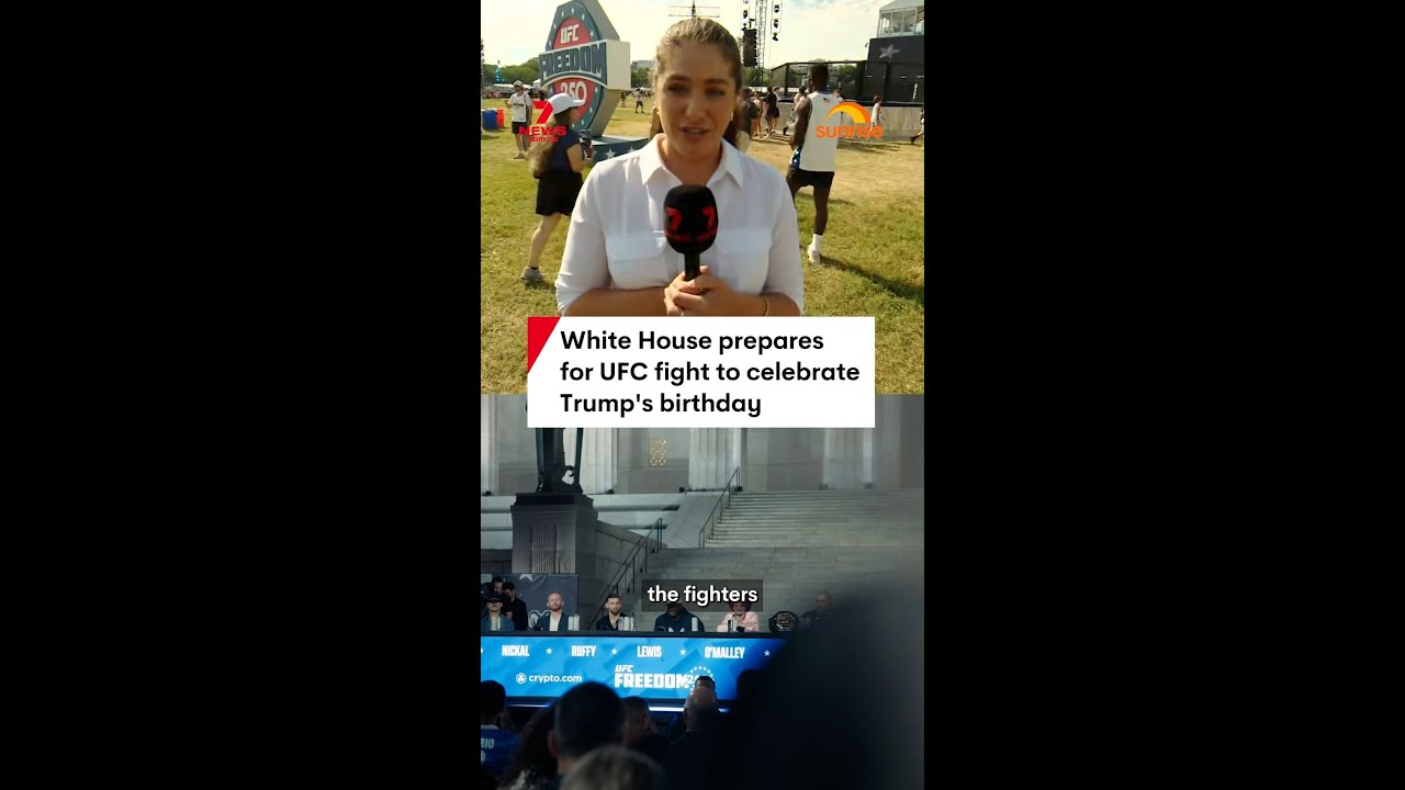 Белый дом готовится к бою UFC в честь дня рождения Трампа.